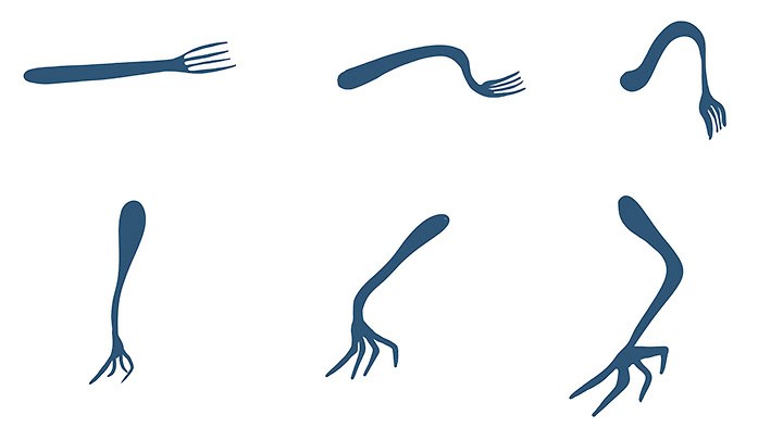 Animation d'une fourchette, Olivier Defaye cc0