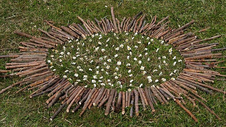Land art, Paolo Redwings, 2007. CC0