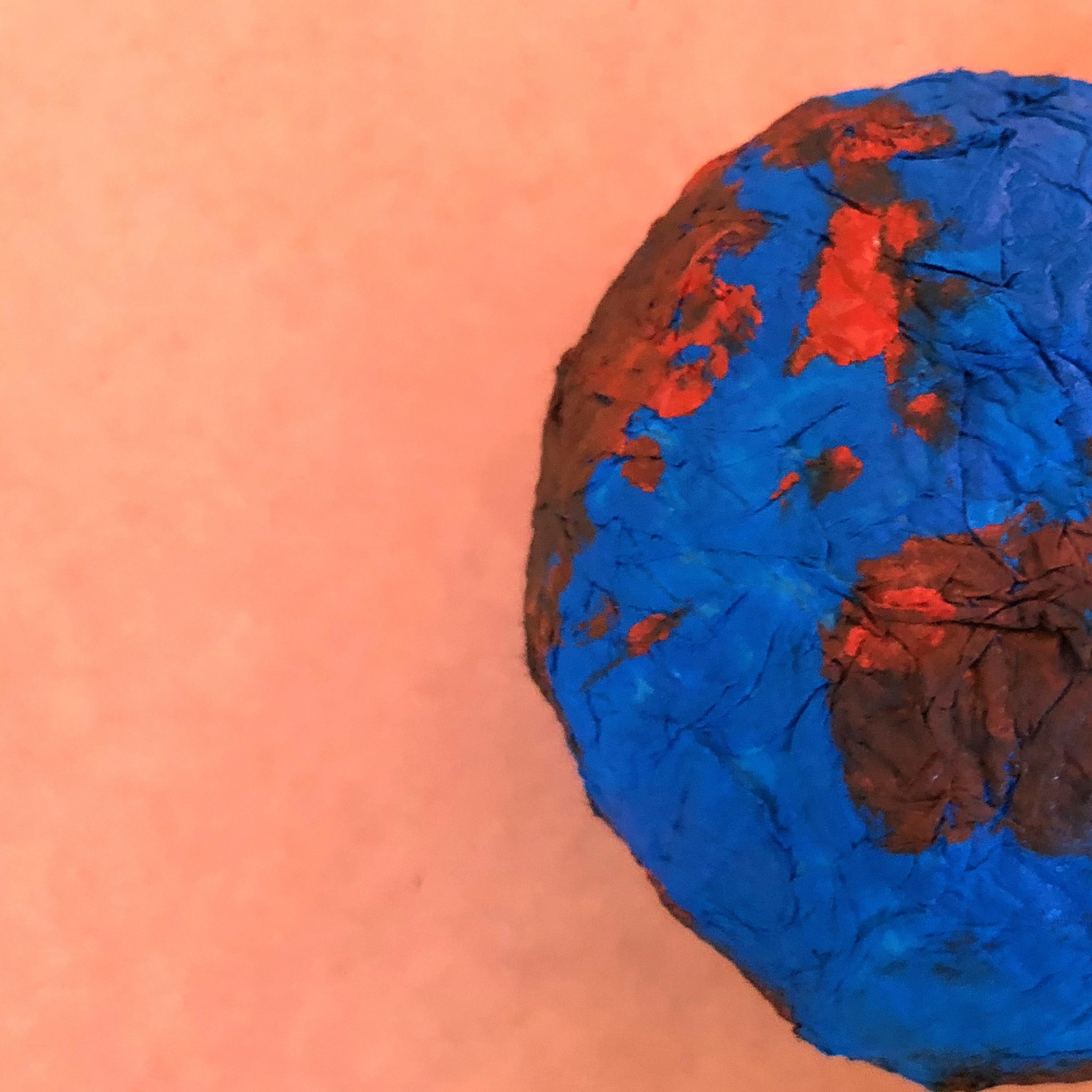 La bille bleue par Caline, CM1. CC0