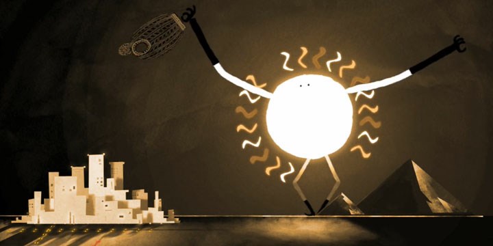 Giant sun