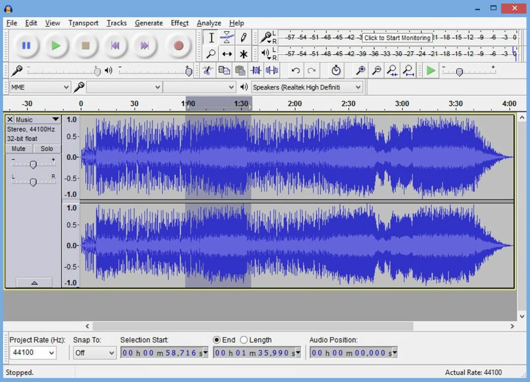 Audacity© Audacity