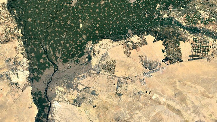 Le Caire, Egypte © Google earth