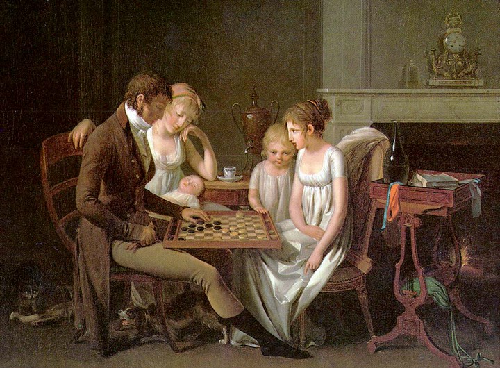 Peinture de famille, Louis Léopold Boilly,1803. CC0