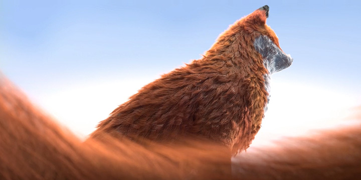 Regardez le film pour enfants : The Short Story of a Fox and a Mouse