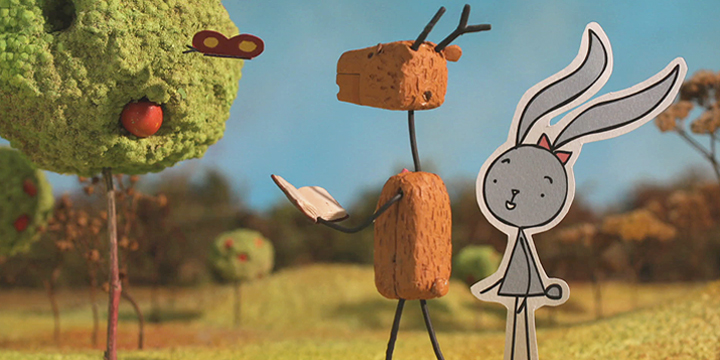 Film avec des animaux pour petits enfants : Rabbit and Deer